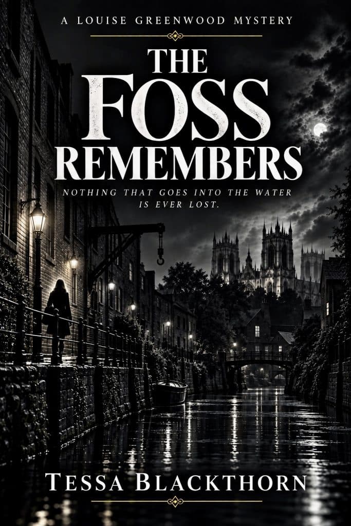 The Foss Remembers by Tessa Blackthorn, a Louise Greenwood mystery set in York